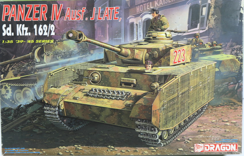 Modeling tank Panzer IV, Ausf. J , late, ref. 6022 1/35, Dragón