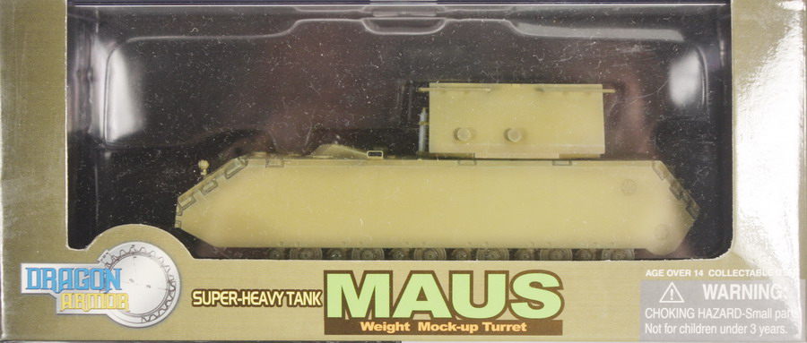 Modeling super heavy tank, Maus, ref. 60156, 1/72, Dragón Armor