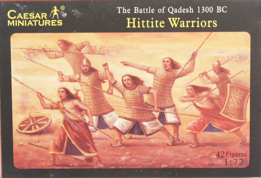 Modeling figures Hittite Warriors, ref. 008, 1/72, Caesar