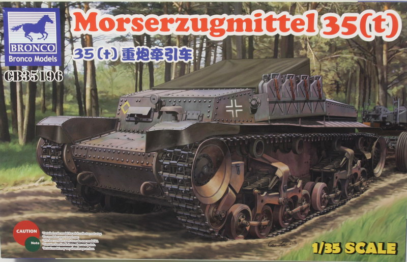 Modeling tank 35 (T), Morserzugmittel, ref. CB 35196, 1/35, Bronco