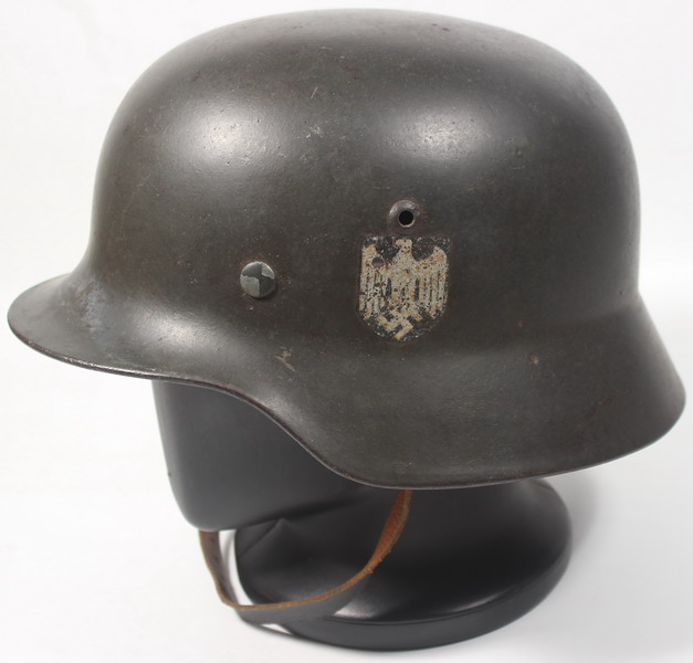 Helmet mod. 35, Heer, single decal, original german WWII