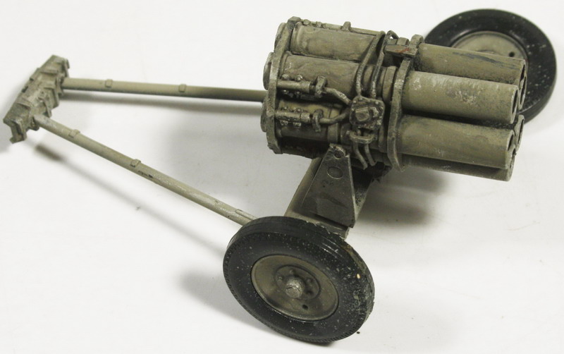 Modeling rocket launcher Nebelwerfer 1/35, incomplete