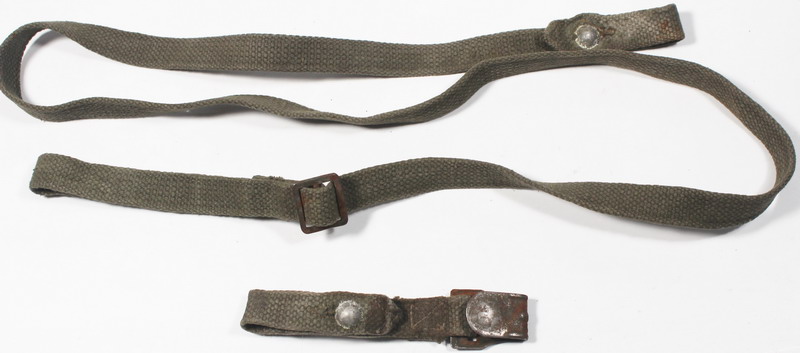 Straps for anti-gas mask canister mod. 30, 36 and 38, German postwar