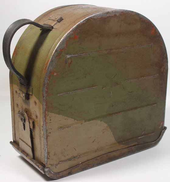 Charger case and three chargers, Russian machine gun, DP-28 Degtiariov - Degtyarev