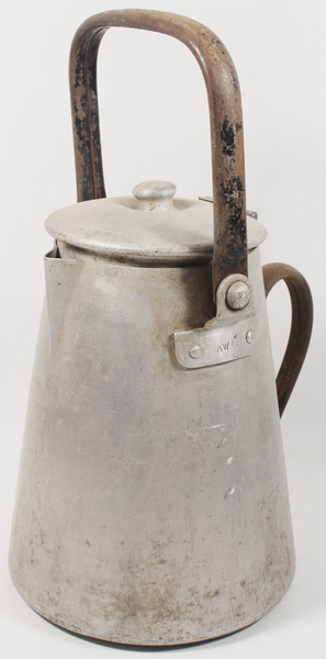 Coffee maker, kettle, milkmaid, campaign, Luftwaffe, original of the German World War II