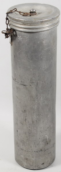 Container - aluminum kettle, for Gewürz species, original German World War II