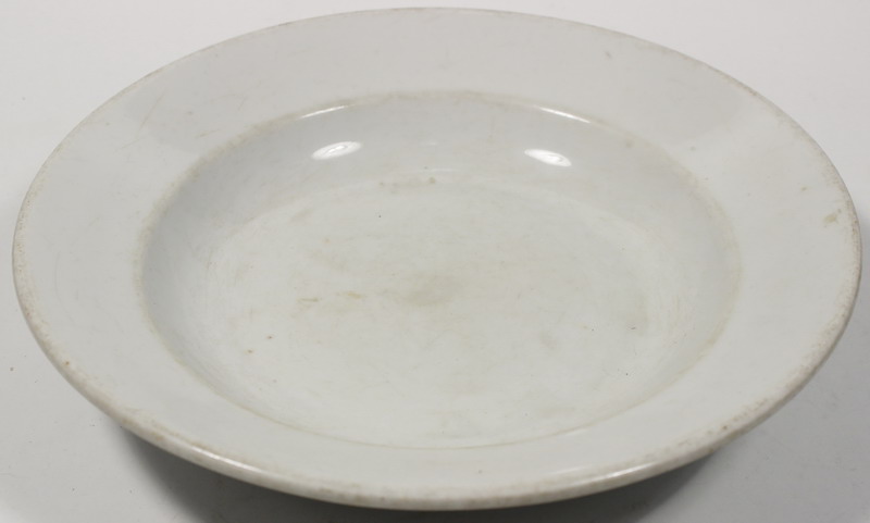 Tableware: Deep dish, porcelain, army units - Heer, original German World War II