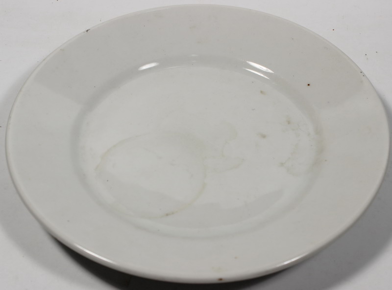 Tableware: Flat plate, porcelain, units of the Luftwaffe, original German World War II